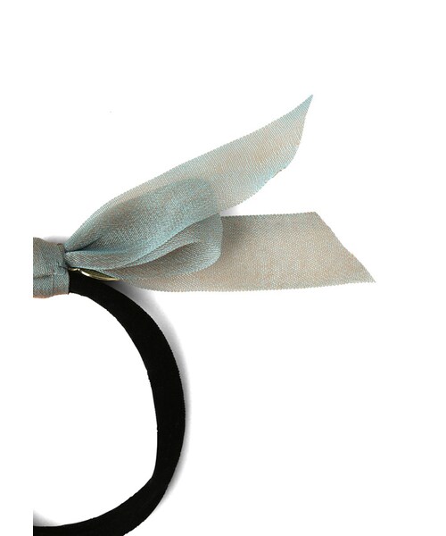 MAISON DE REEFUR（メゾンドリーファー）の「Chiffon Ribbon Hair Elastic（ACCESSORIES・レディース・Khaki/Pink/Blue・F）」の9枚目の写真
