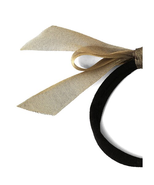 MAISON DE REEFUR（メゾンドリーファー）の「Chiffon Ribbon Hair Elastic（ACCESSORIES・レディース・Khaki/Pink/Blue・F）」の5枚目の写真
