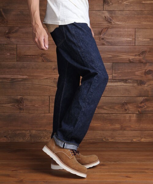 orSlow(オアスロウ)の「105スタンダード5ポケット(パンツ・メンズ・ネイビー・S/M/L)」の2枚目の写真
