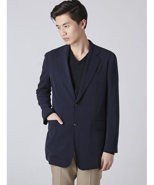 soe(ソーイ)の「LHP/エルエイチピー/SOE/ソ-イ/テーラードジャケット(ジャケット/アウター・メンズ・NAVY・0/1)」の1枚目の写真