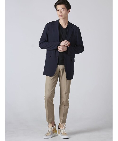 soe(ソーイ)の「LHP/エルエイチピー/SOE/ソ-イ/テーラードジャケット(ジャケット/アウター・メンズ・NAVY・0/1)」の5枚目の写真