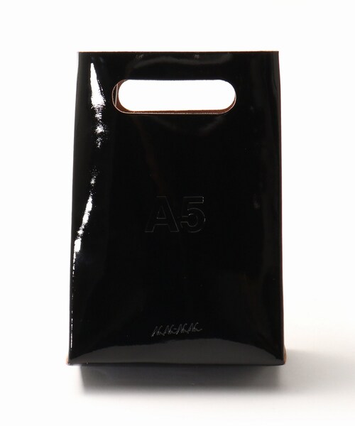 417 EDIFICE（フォーワンセブンエディフィス）の「NaNa-NaNa / ナナナナ LEATHER A5（バッグ・ブラック/フリー/残り1点）」の9枚目の写真