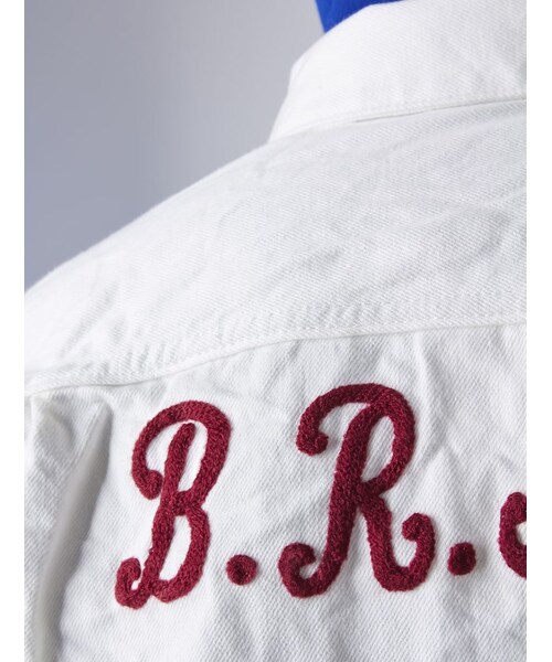 schott（ショット）の「Schott(ショット)セルべージホワイトデニム ジャケット（ジャケット/アウター・メンズ・WHITE・S/M/L）」の7枚目の写真