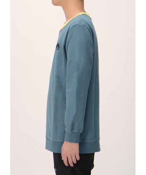 にゃー にゃー（ニャー）の「にゃー / S にゃーカラーブロック裏毛