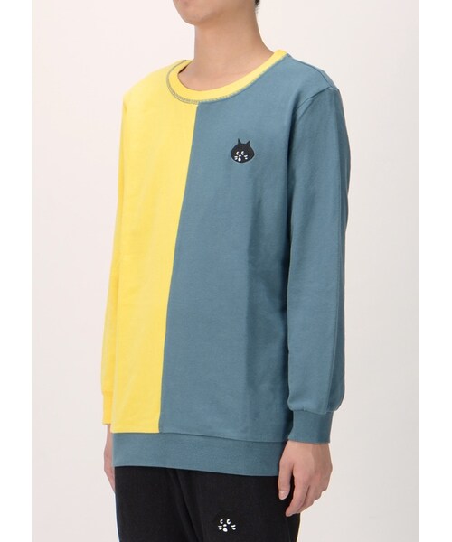にゃー（ニャー）の「にゃー / S にゃーカラーブロック裏毛
