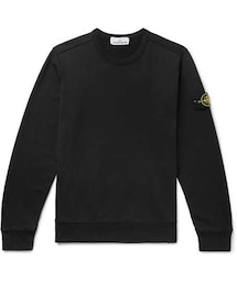 STONE ISLAND | Stone Island Loopback Cotton-Jersey Sweatshirt(スウェット)