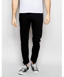 PULL&BEAR | Pull&Bear Skinny Fit Jeans In Black(デニムパンツ)