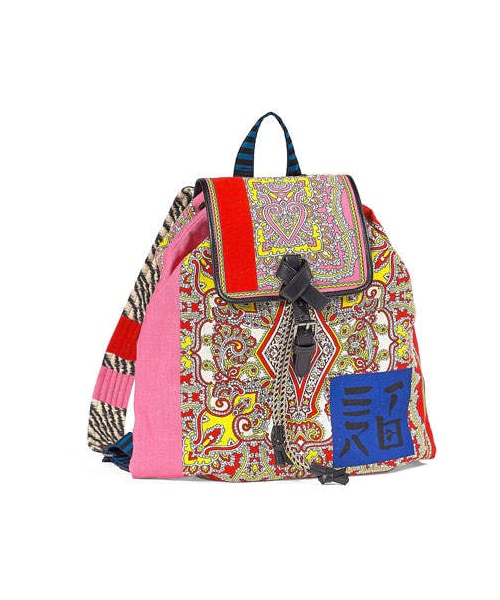 ETRO エトロ バックパック ETRO(エトロ) リュックサック - 白×黒