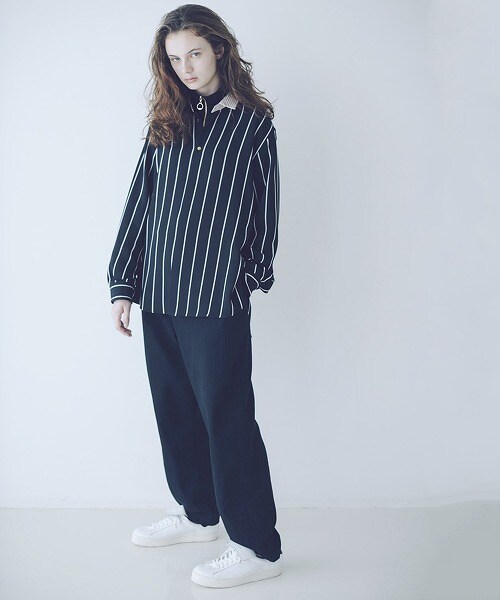 CULLNI（クルニ）の「【3/20入荷予定】ストライプクレリックシャツ