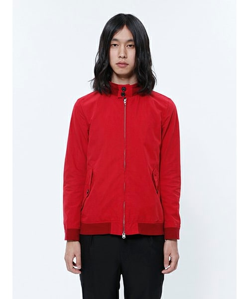 Johnbull Private labo（ジョンブルプライベートラボ）の「ジップアップブルゾン（12357）（トップス・メンズ・カモフラージュ/レッド/ネイビー・S/M/L）」の3枚目の写真