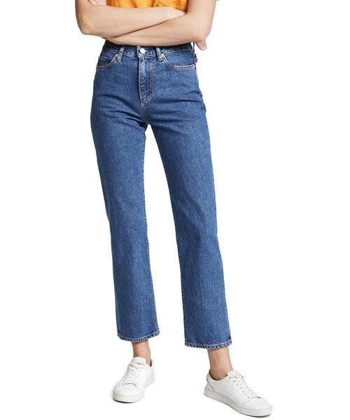 Simon Miller（サイモン・ミラー）の「Simon Miller High Rise Straight Crop Jeans（デニムパンツ・レディース・Blue・23/24/25/26/27/28/29/30/31/32）」の4枚目の写真