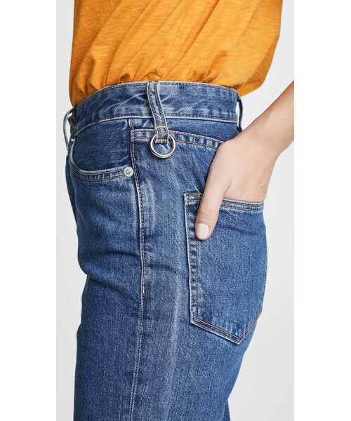 Simon Miller（サイモン・ミラー）の「Simon Miller High Rise Straight Crop Jeans（デニムパンツ・レディース・Blue・23/24/25/26/27/28/29/30/31/32）」の5枚目の写真