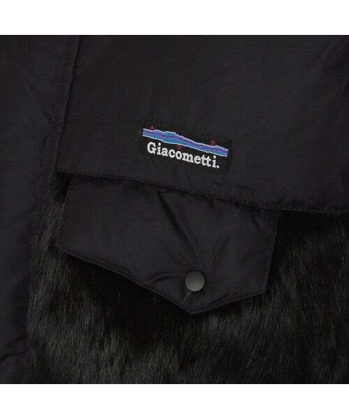 GUILD PRIME(ギルドプライム)の「【Giacometti】MENS 別注ダウンベスト(ジャケット/アウター・メンズ・ブラック・2)」の5枚目の写真