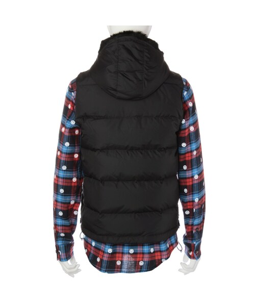 GUILD PRIME(ギルドプライム)の「【Giacometti】MENS 別注ダウンベスト(ジャケット/アウター・メンズ・ブラック・2)」の3枚目の写真