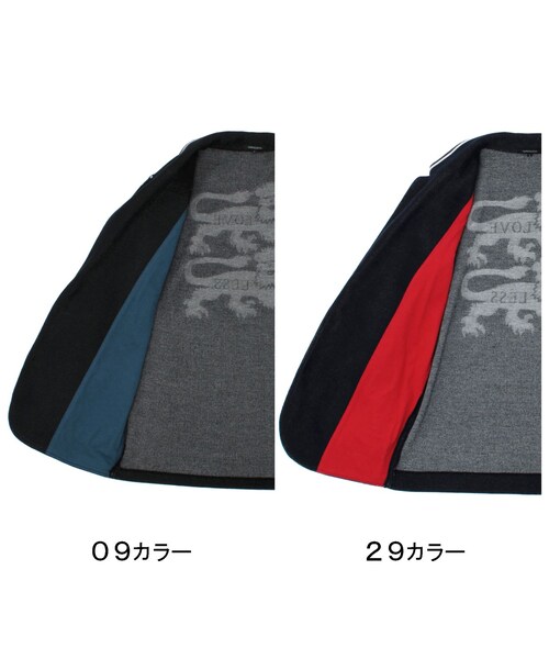 GUILD PRIME（ギルドプライム）の「【LOVELESS】MENS ジャカードニットジャケット（トップス・メンズ・ネイビー/ブラック・1/2/3）」の4枚目の写真