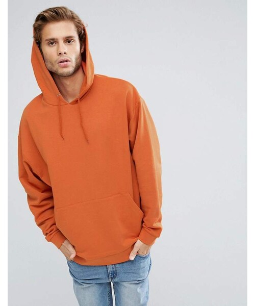 asos orange hoodie