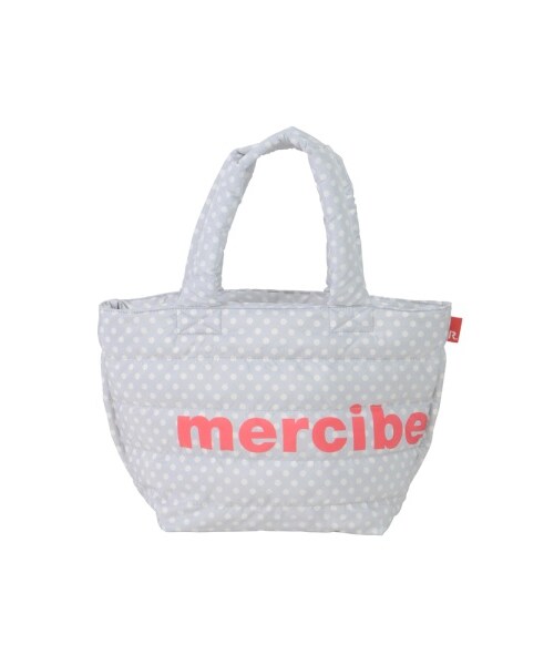 mercibeaucoup,（メルシーボークー）の「メルシーボークー、 / メルートート / トートバッグ（バッグ・レディース・light blue(11)/silver gray(23)・-）」の2枚目の写真