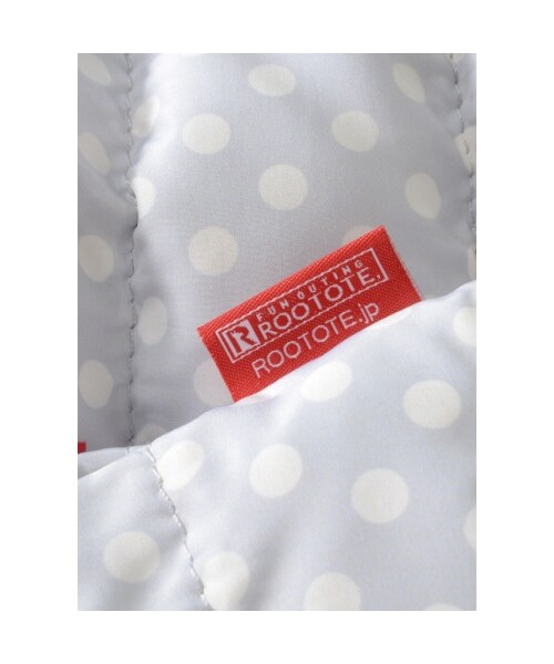 mercibeaucoup,（メルシーボークー）の「メルシーボークー、 / メルートート / トートバッグ（バッグ・レディース・light blue(11)/silver gray(23)・-）」の4枚目の写真