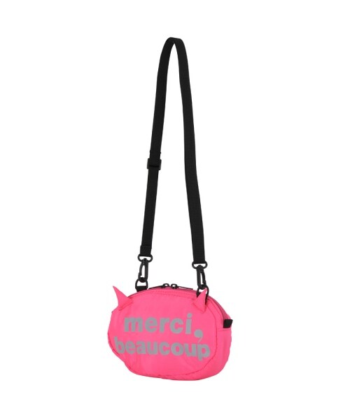 mercibeaucoup,（メルシーボークー）の「メルシーボークー、 / ツノポシェ / ショルダーバッグ（バッグ・レディース・brown(04)/yellow(06)/navy(13)/pink(18)・-）」の7枚目の写真