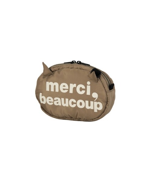 mercibeaucoup,（メルシーボークー）の「メルシーボークー、 / ツノポシェ / ショルダーバッグ（バッグ・レディース・brown(04)/yellow(06)/navy(13)/pink(18)・-）」の8枚目の写真