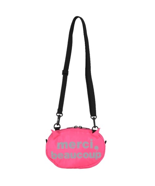 mercibeaucoup,（メルシーボークー）の「メルシーボークー、 / ツノポシェ / ショルダーバッグ（バッグ・レディース・brown(04)/yellow(06)/navy(13)/pink(18)・-）」の4枚目の写真