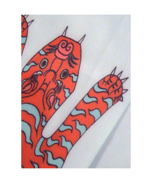 mercibeaucoup,（メルシーボークー）の「メルシーボークー、 / ドラゴンタイ / タイツ（レッグウェア・レディース・white(01)/navy(13)/wine(22)・01）」の5枚目の写真