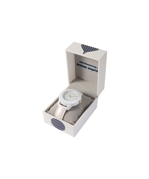 jevous enprie!（ジュヴゾンプリ）の「jevous enprie! / ジュヴフルウォッチ / 時計（腕時計・レディース・white(01)/green(10)/light purple(14)/pink(18)/black(26)・-）」の10枚目の写真