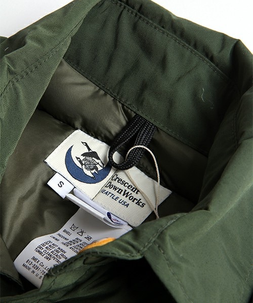 CRESCENT DOWN WORKS クレセントダウンワークス シャツダウン Crescent Down Works（クレセントダウンワークス）の「DOWN