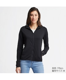 UNIQLO | エアリズムUVカットメッシュパーカ（長袖）(パーカー)
