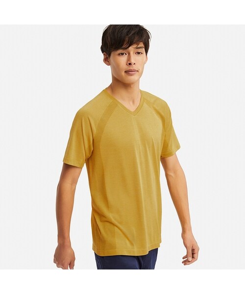 UNIQLO（ユニクロ）の「ドライEX VネックT（半袖）（Tシャツ