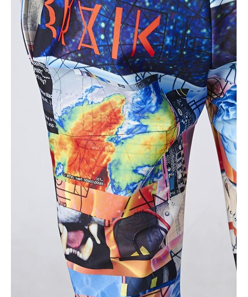 PLASTIC TOKYO(プラスチックトーキョー)の「LHP/エルエイチピー/PLASTICTOKYO/プラスティックトーキョー/GRAPHIC PANTS(パンツ・メンズ・RED/BLUE/OTHER・F)」の6枚目の写真