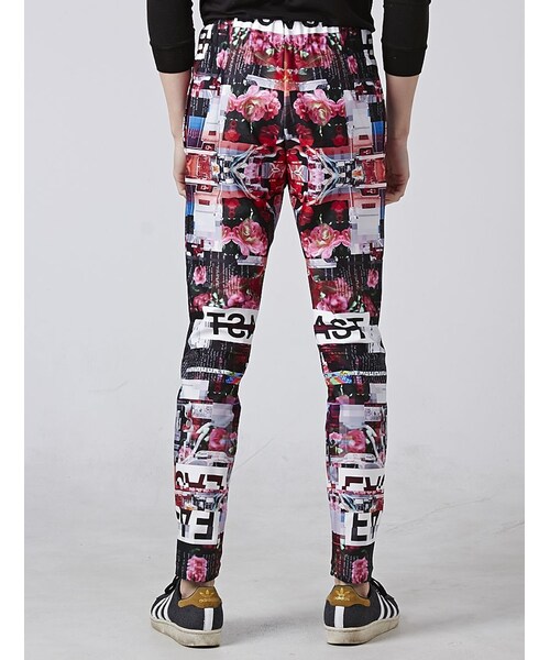 PLASTIC TOKYO(プラスチックトーキョー)の「LHP/エルエイチピー/PLASTICTOKYO/プラスティックトーキョー/GRAPHIC PANTS(パンツ・メンズ・RED/BLUE/OTHER・F)」の9枚目の写真