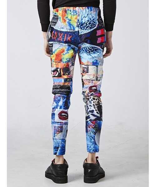 PLASTIC TOKYO(プラスチックトーキョー)の「LHP/エルエイチピー/PLASTICTOKYO/プラスティックトーキョー/GRAPHIC PANTS(パンツ・メンズ・RED/BLUE/OTHER・F)」の5枚目の写真