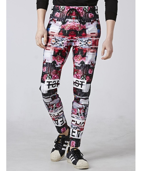 PLASTIC TOKYO(プラスチックトーキョー)の「LHP/エルエイチピー/PLASTICTOKYO/プラスティックトーキョー/GRAPHIC PANTS(パンツ・メンズ・RED/BLUE/OTHER・F)」の7枚目の写真