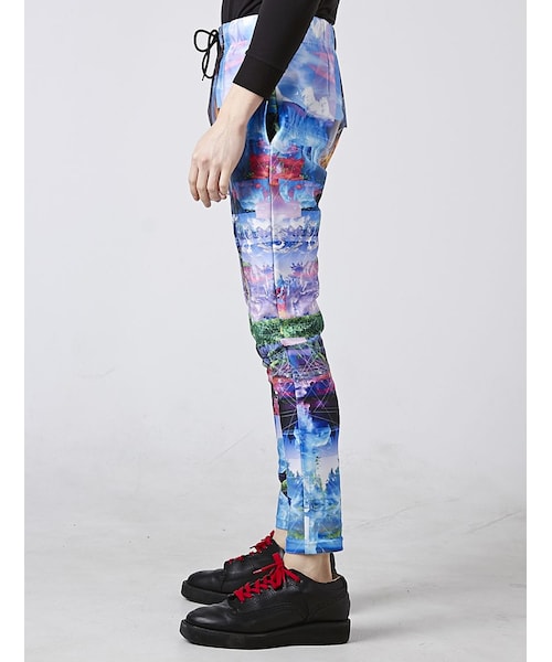 PLASTIC TOKYO(プラスチックトーキョー)の「LHP/エルエイチピー/PLASTICTOKYO/プラスティックトーキョー/GRAPHIC PANTS(パンツ・メンズ・RED/BLUE/OTHER・F)」の15枚目の写真