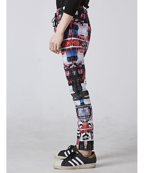 PLASTIC TOKYO(プラスチックトーキョー)の「LHP/エルエイチピー/PLASTICTOKYO/プラスティックトーキョー/GRAPHIC PANTS(パンツ・メンズ・RED/BLUE/OTHER・F)」の8枚目の写真