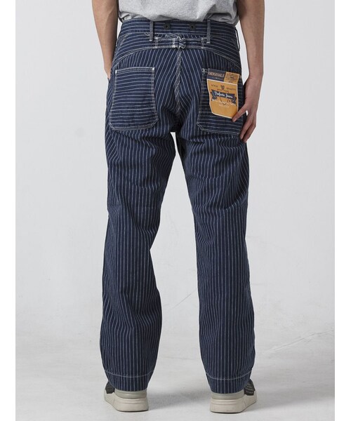 schott（ショット）の「Schott(ショット) オールド ヒッコリーワークパンツ（パンツ・メンズ・INDIGO・28/30/32/34/36）」の3枚目の写真