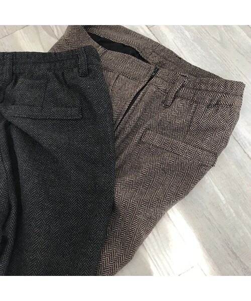 copine(コピン)の「ヘリンボーンテーパードパンツ(2color)【クリックポスト対象商品】(その他パンツ・レディース・その他)」の15枚目の写真