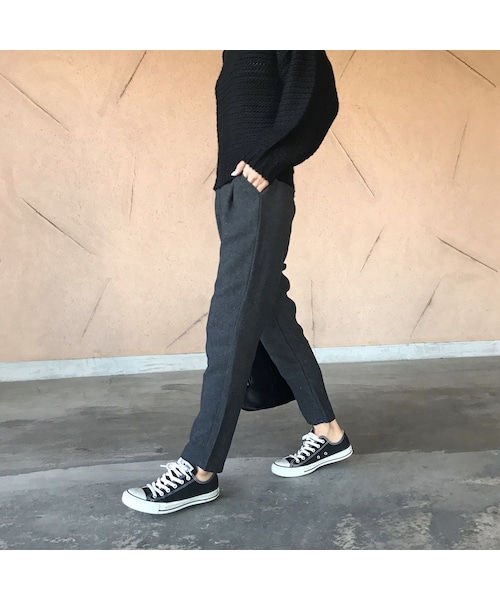 copine(コピン)の「ヘリンボーンテーパードパンツ(2color)【クリックポスト対象商品】(その他パンツ・レディース・その他)」の14枚目の写真