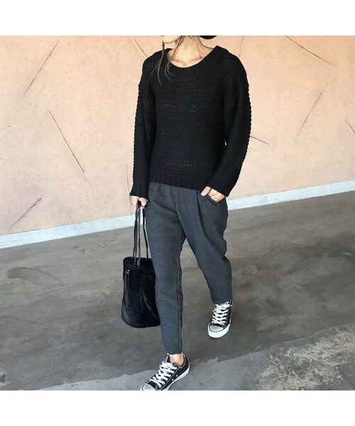 copine(コピン)の「ヘリンボーンテーパードパンツ(2color)【クリックポスト対象商品】(その他パンツ・レディース・その他)」の11枚目の写真