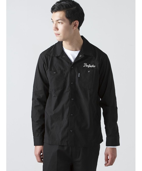 schott（ショット）の「Schott (ショット) T/C長袖ワークシャツ