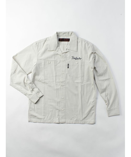 schott（ショット）の「Schott (ショット) T/C長袖ワークシャツ