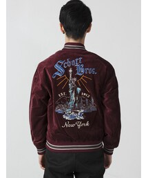 Schott スーベニアジャケット Schott N.Y.C ショット 別珍 スーベニアジャケット 店舗限定