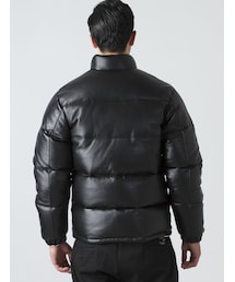 Schott レザーダウンジャケット 214D 40 SCHOTT [ショット] 214D LEATHER DOWN JACKET-Jalana
