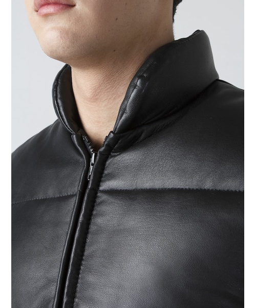 USA製 ショット 214D ラム オールレザー グース ダウン ジャケット L 2025年最新】Yahoo!オークション -schott レザーダウン