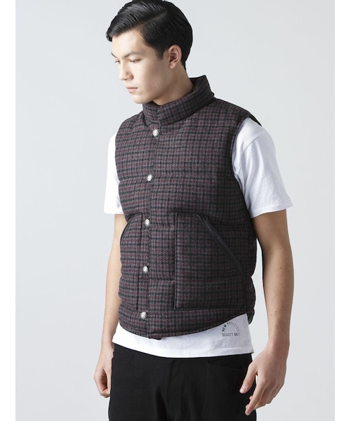 schott（ショット）の「Schott (ショット) ウール ツイード ダウン