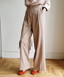 DHOLIC | ヘリンボーンセミワイドパンツ(その他パンツ)