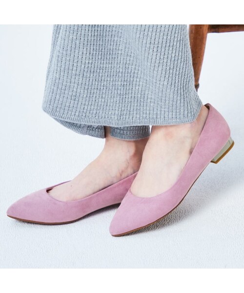 ORiental TRaffic（オリエンタルトラフィック）の「ポインテッドフラットパンプス（その他・レディース・ベージュ/ブラック/グリーン/ピンク・33/34/35/36/37/38/39/40/41/42/43）」の16枚目の写真