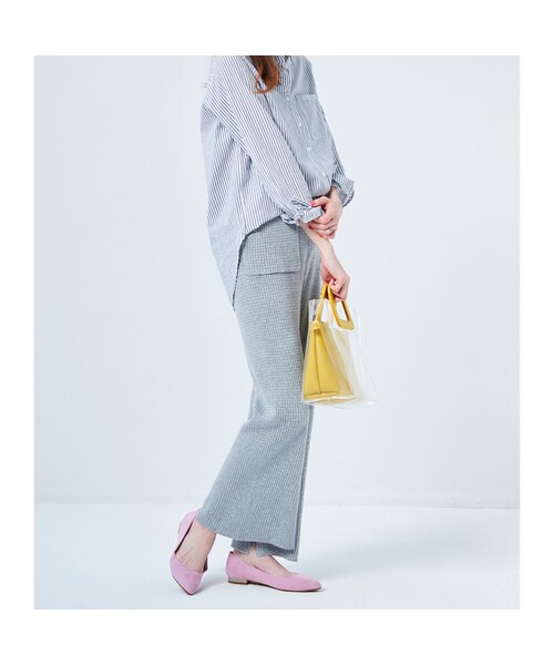 ORiental TRaffic（オリエンタルトラフィック）の「ポインテッドフラットパンプス（その他・レディース・ベージュ/ブラック/グリーン/ピンク・33/34/35/36/37/38/39/40/41/42/43）」の17枚目の写真