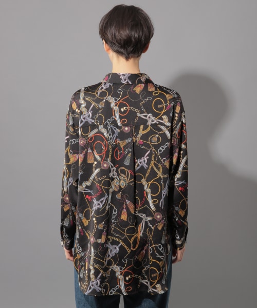 PAGEBOY（ページボーイ）の「チェーンプリントBIGシャツ（）」 - WEAR